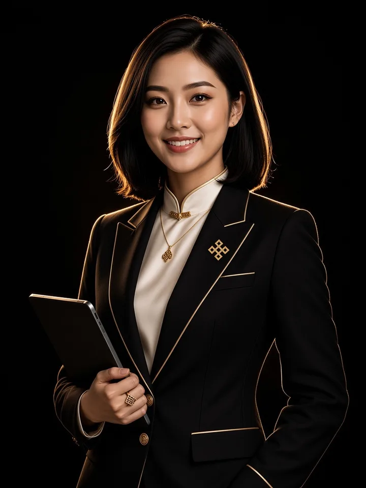 Vietnamese guide in the IVRA uniform